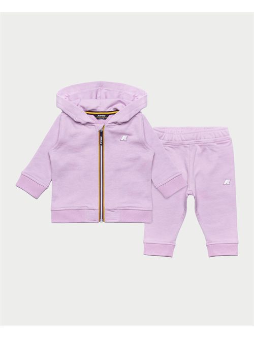 Anthony K-way baby set sweatshirt and trousers K-WAY | K4124TW-E. ANTHONY MICKX71